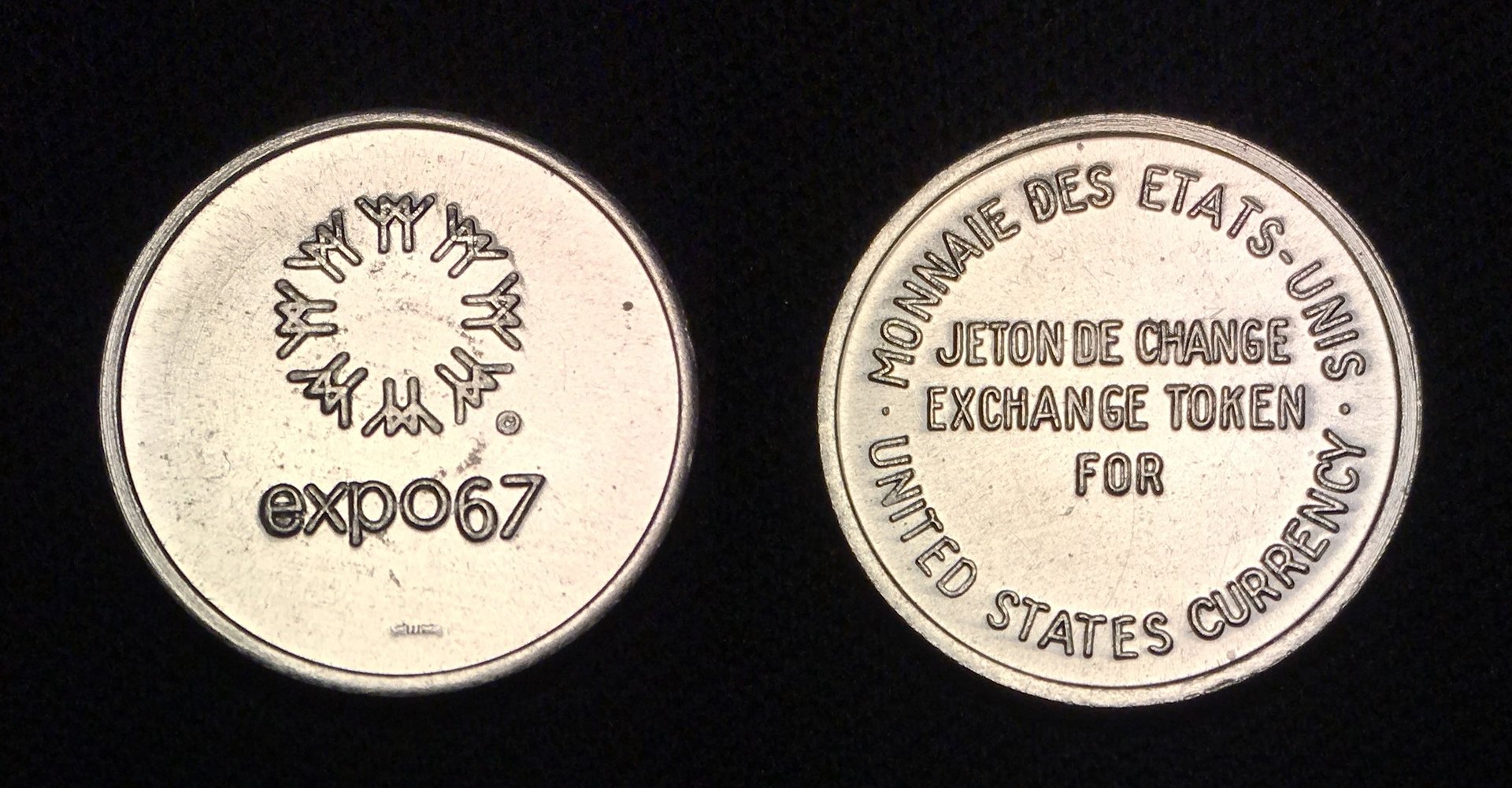 1967 CE Expo67 Exchange Token for U.S. Currency Combined.jpg