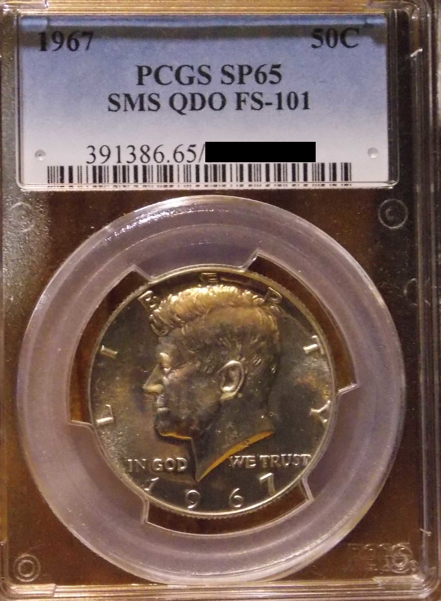 1967 PCGS SP65 SMS QDO FS-101 O2Coin Show Kennedy's.jpg