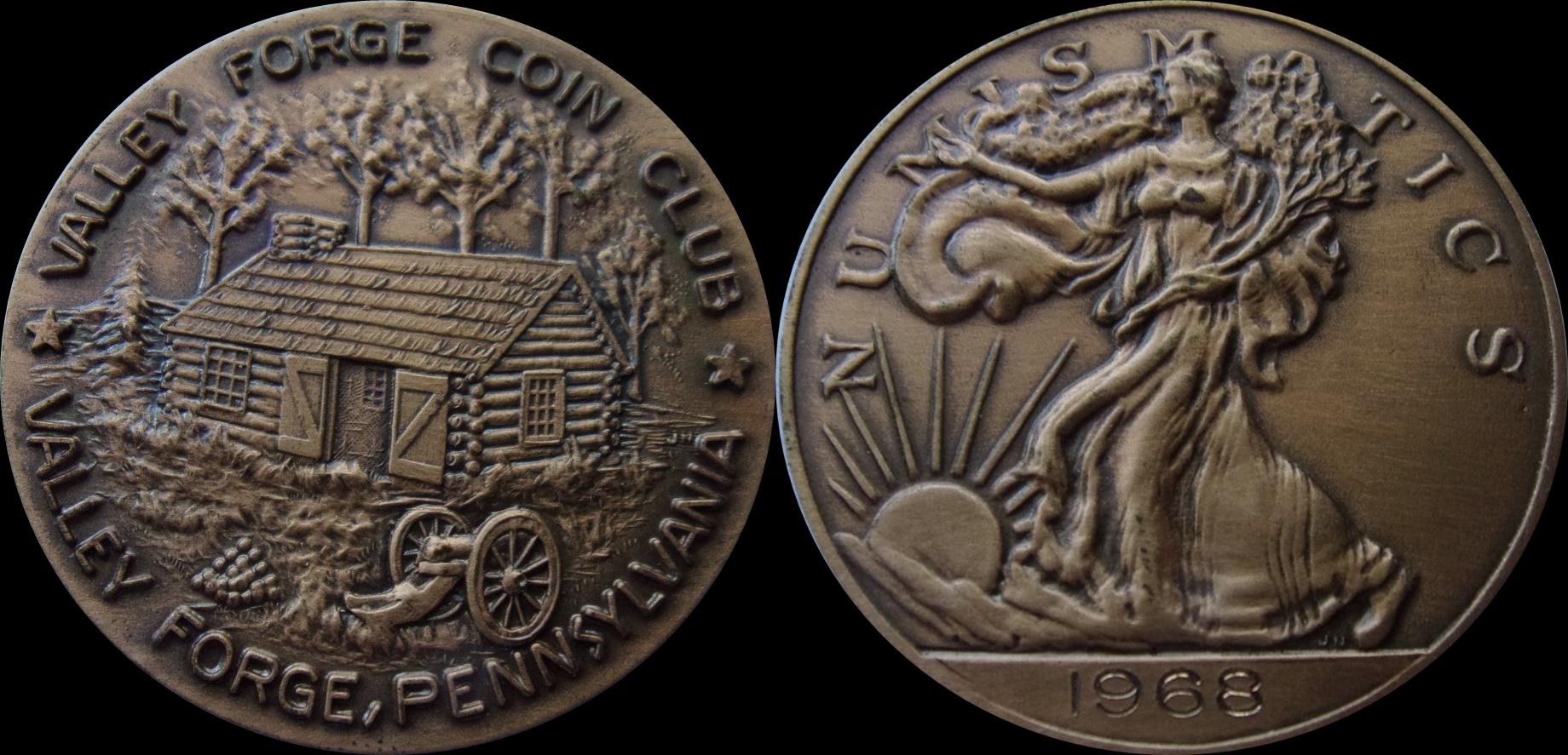 1968 Valley Forge Pennsylvania Coin Club token 1a-horz.jpg