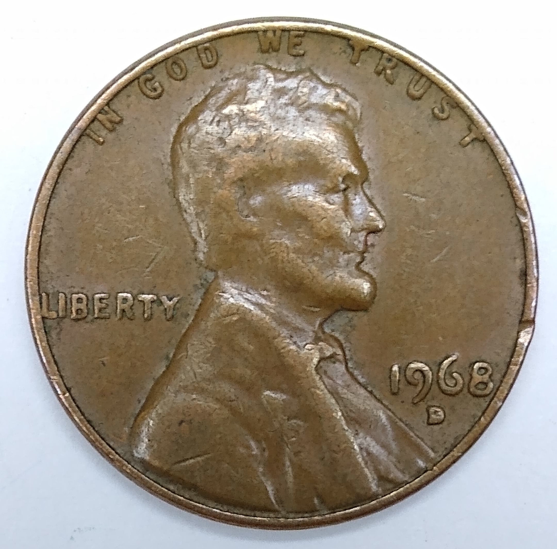 1968D Lincoln Penny Obverse.jpg