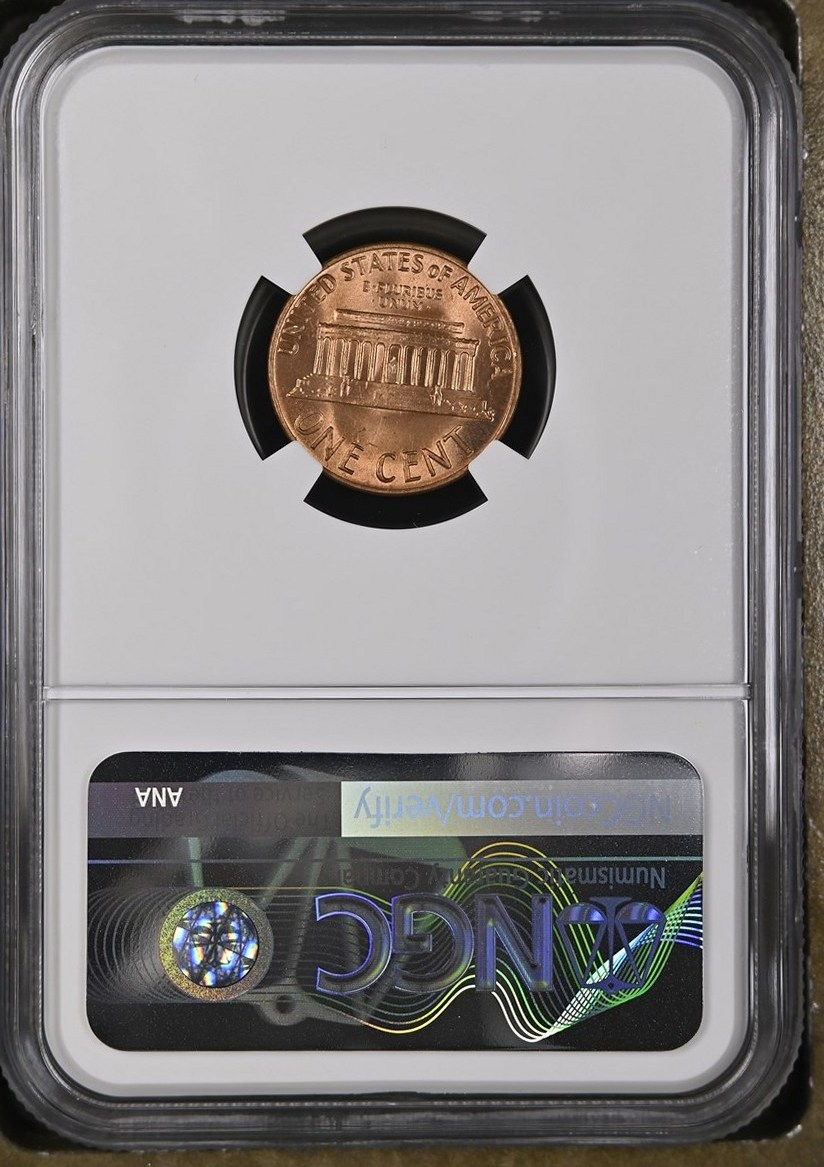 1969S 1C MS66 RD NGC 6578541-029 Slab Reverse.jpg