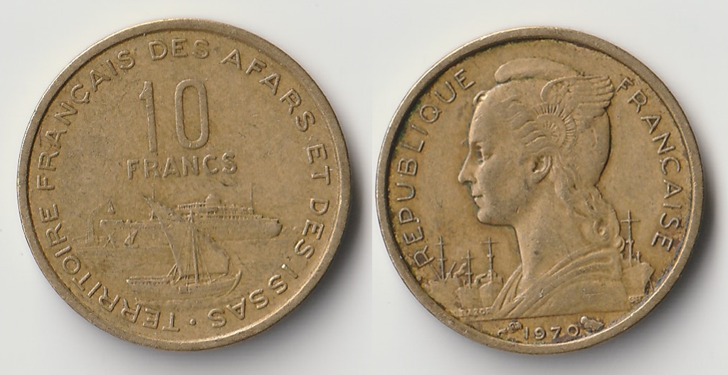 1970 afars and issas 10 francs.jpg