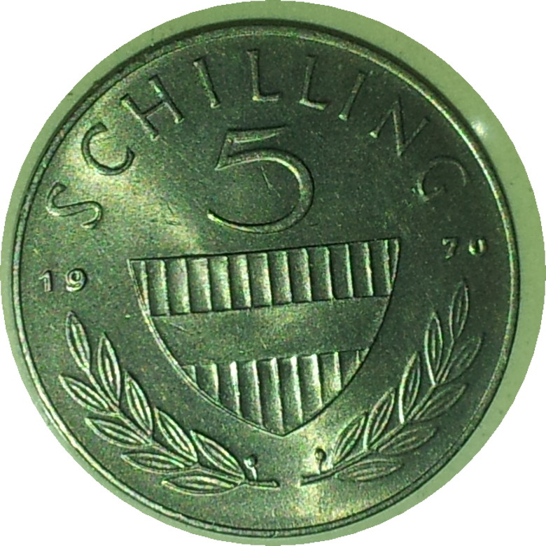 1970 Austria 5 Schilling Rev.JPG