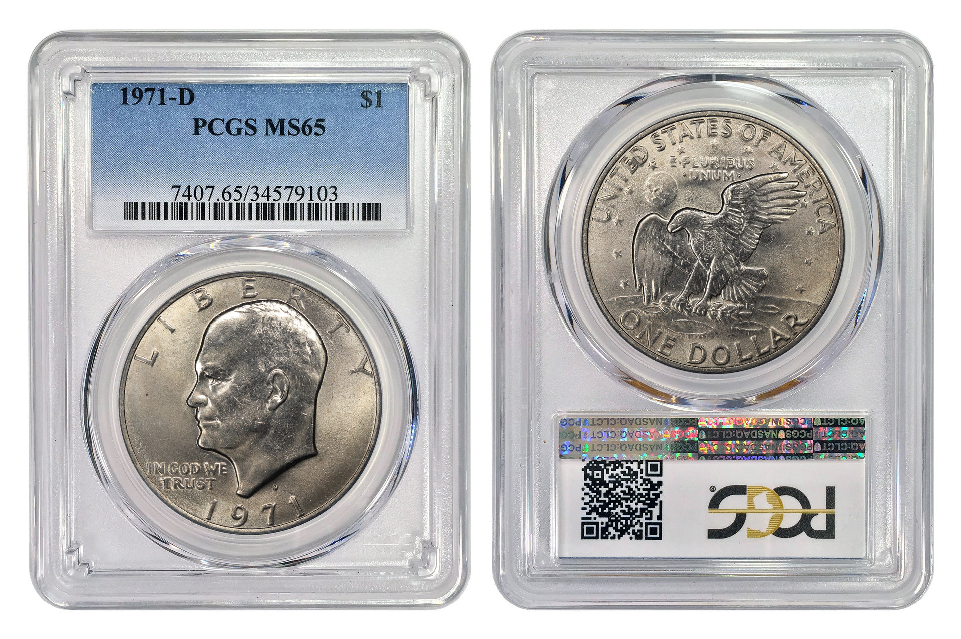 1971-D Eisenhower PCGS MS65 FEV 34579103 UNATTRIBUTED Slab.jpg