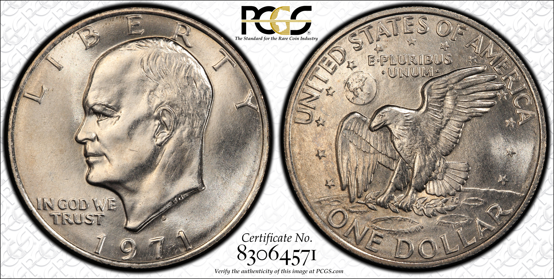 1971-D FEV VEDS Eisenhower PCGS MS66 TrueView.jpg