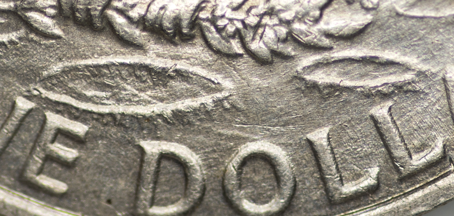 1971 D Ike Dollar Triple TH - Moon Line.jpg