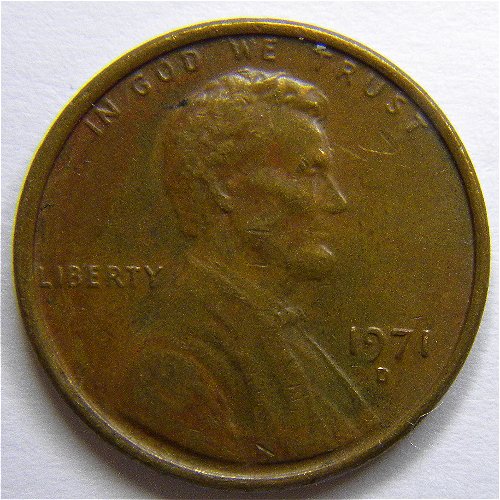 1971 D Lincoln Memorial Penny (Obverse).jpg