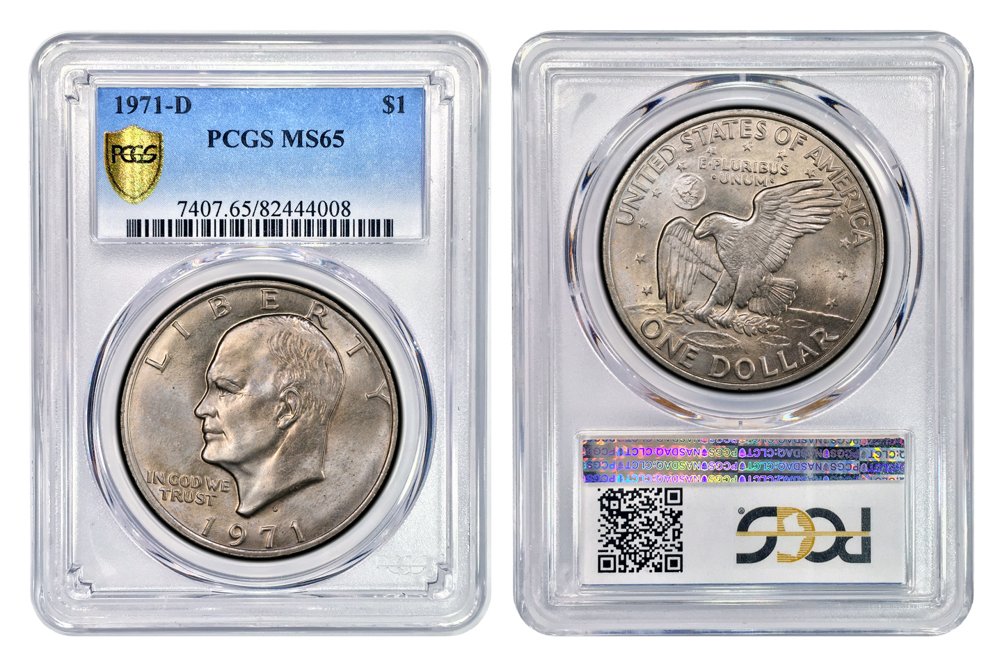 1971-D VEDS Eisenhower PCGS MS65 slab.jpg