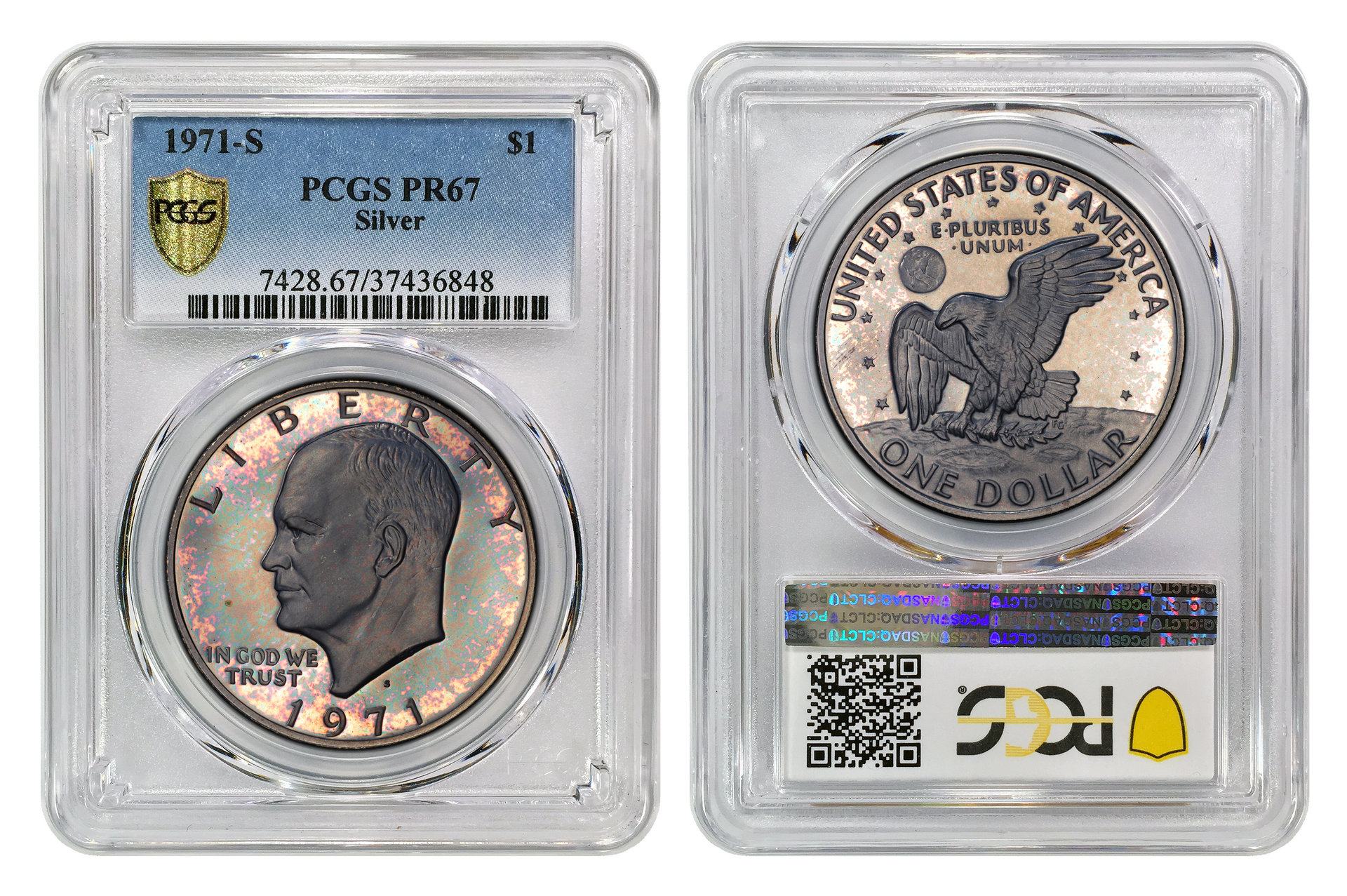 1971-S Eisenhower PCGS PR67 37436848 slab1.jpg
