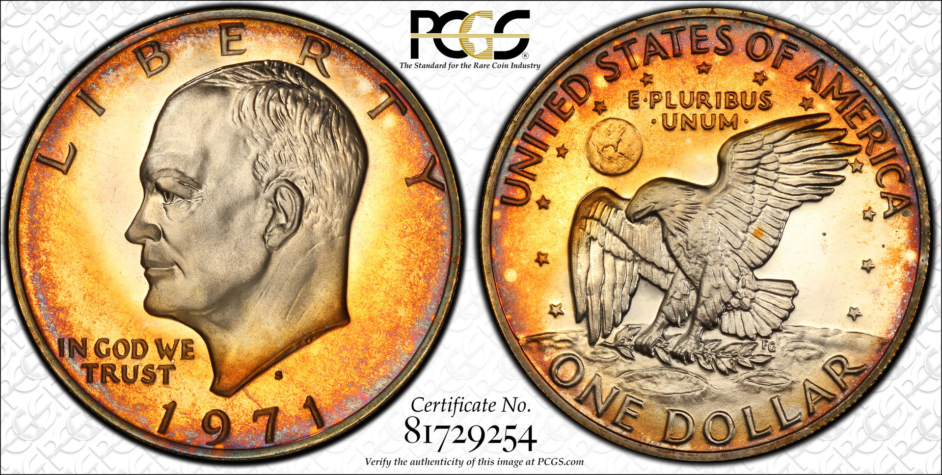 1971-S Eisenhower PCGS PR67DCAM 81729254 TrueView.jpg