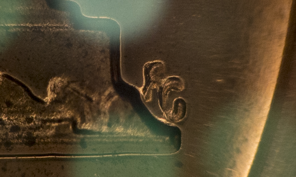 1971 S Proof Lincoln Cent ODV-028 RDV-008 - Initials 3.jpg