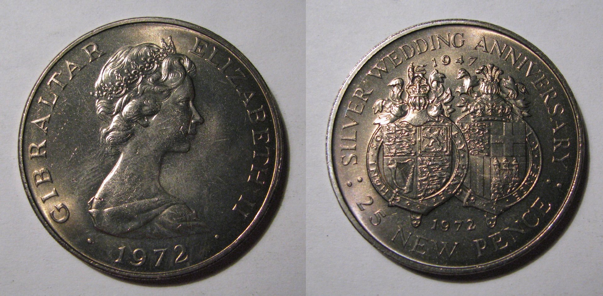 1972 Gibraltar 25 New Pence.jpg