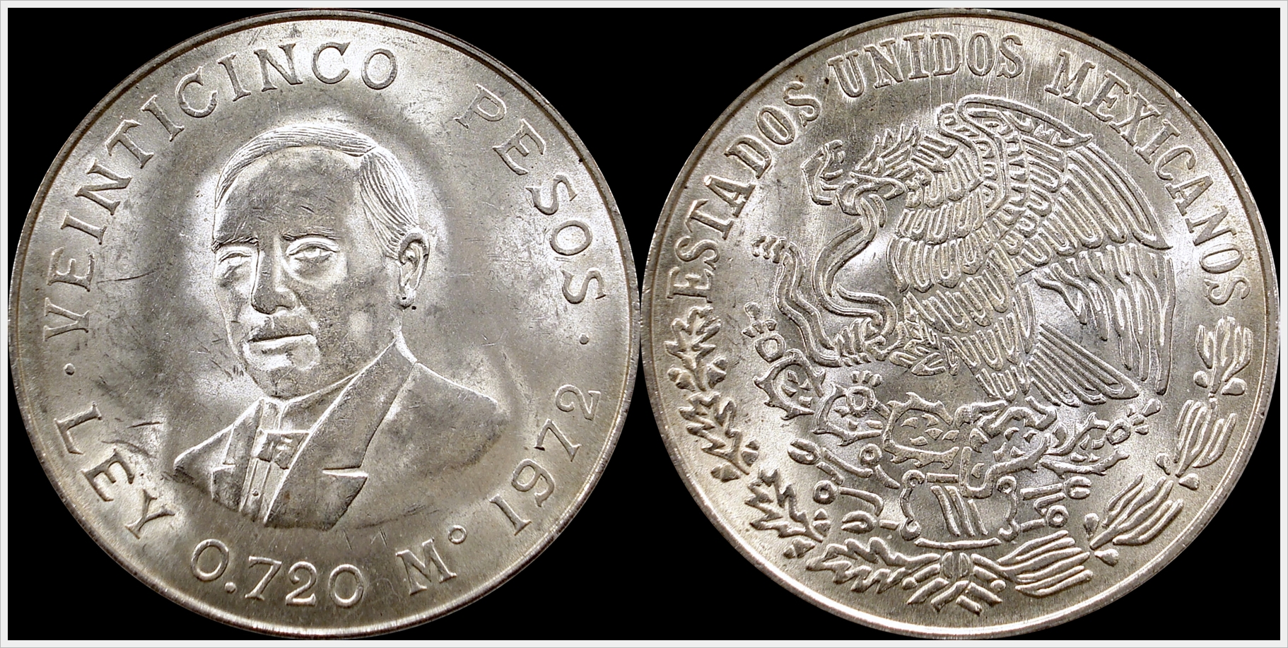 1972 Mexico 25 Pesos.jpg