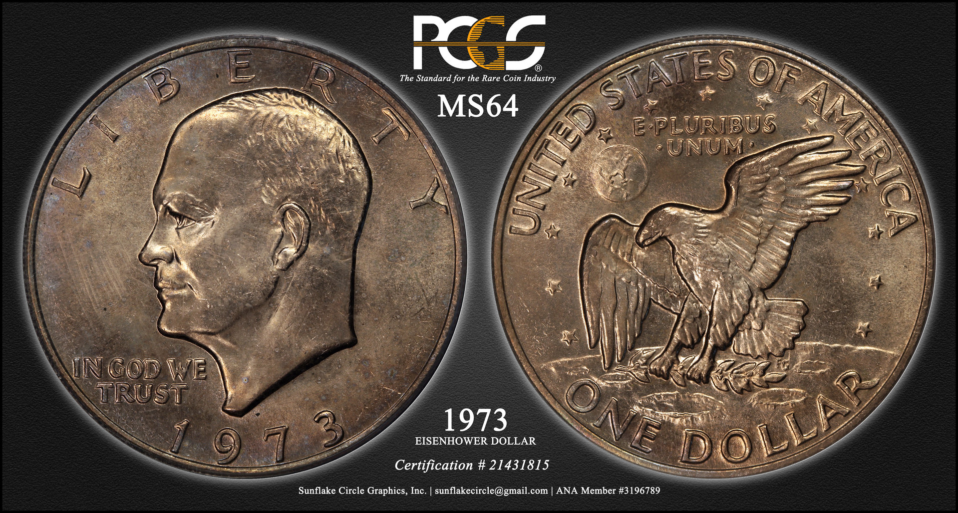 1973 Eisenhower PCGS MS64 $26 o-r.jpg