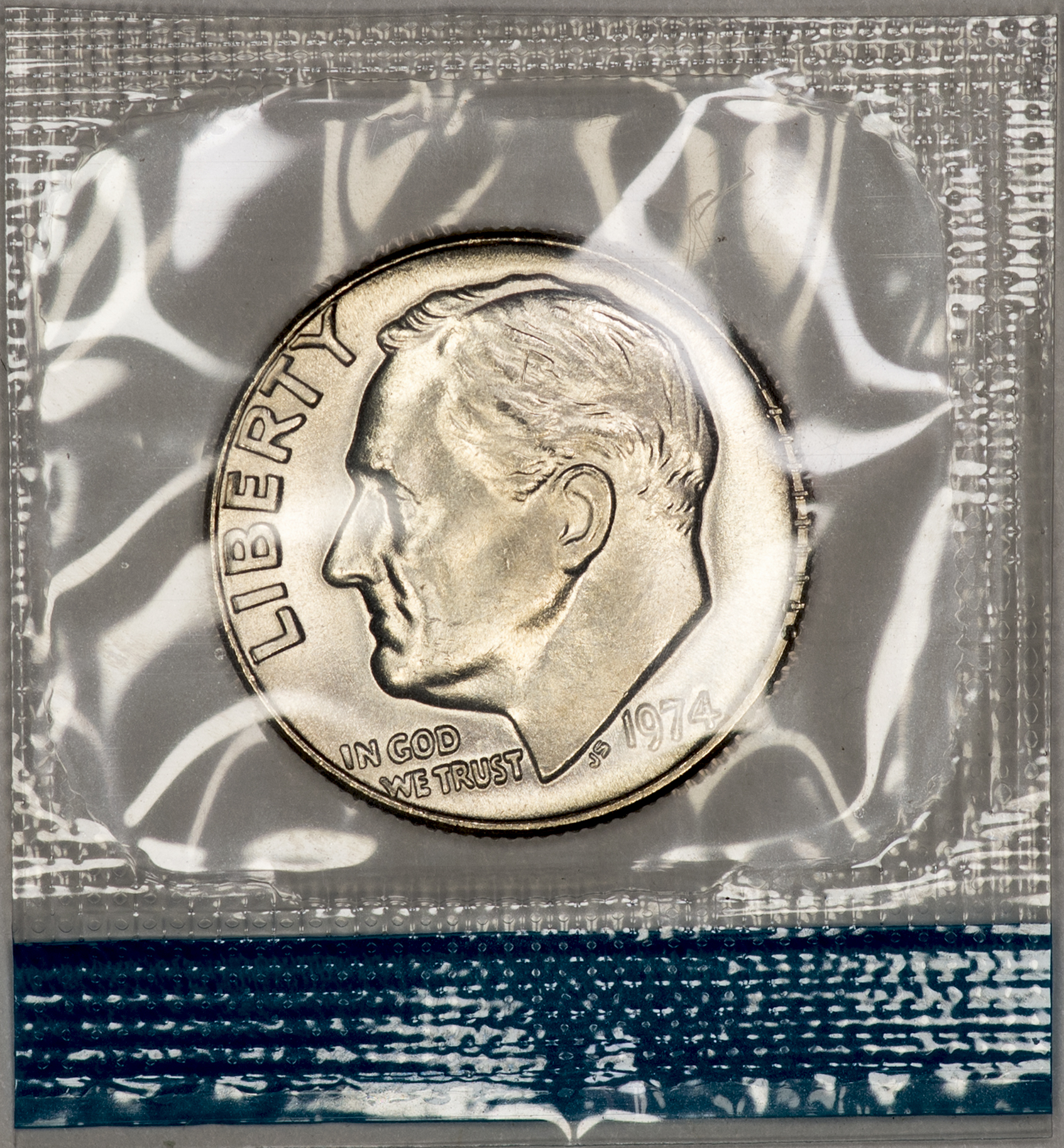 1974 Roosevelt Dime - Obverse.jpg