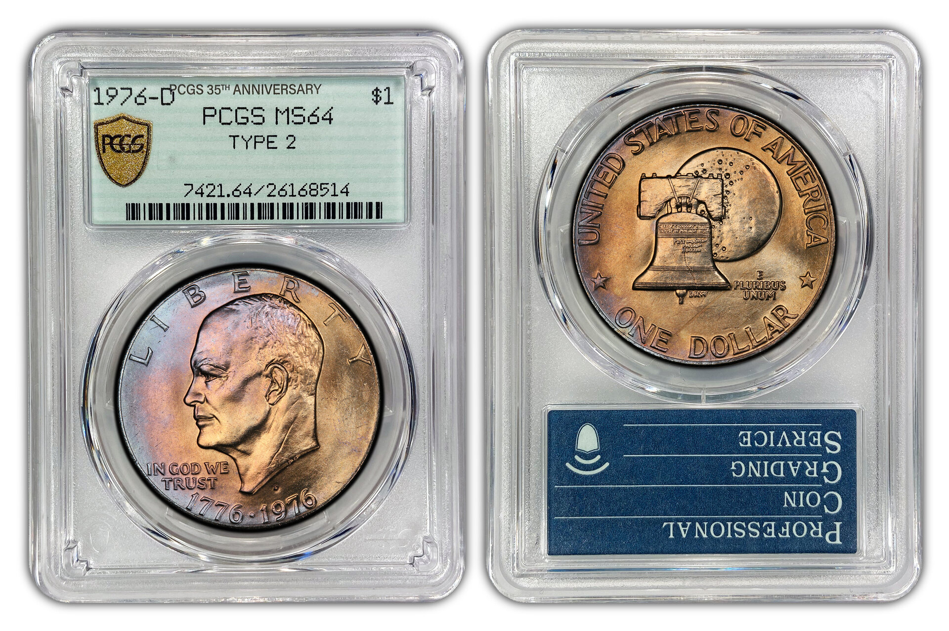 1976-D T2 Eisenhower PCGS MS64 slab35.jpg