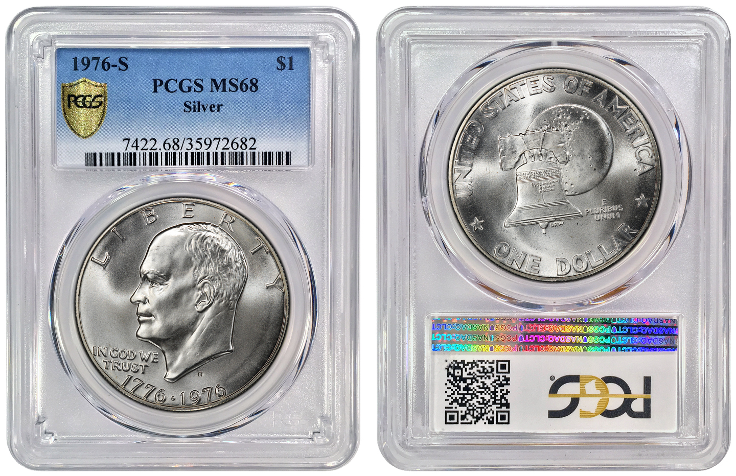 1976-S Eisenhower PCGS MS68 slab.jpg