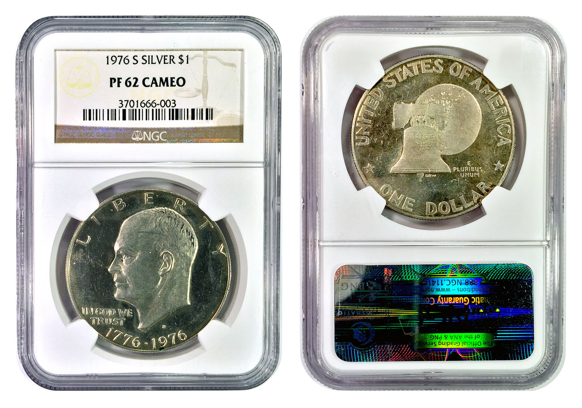1976-S Ike NGC PF62CAM slab.jpg
