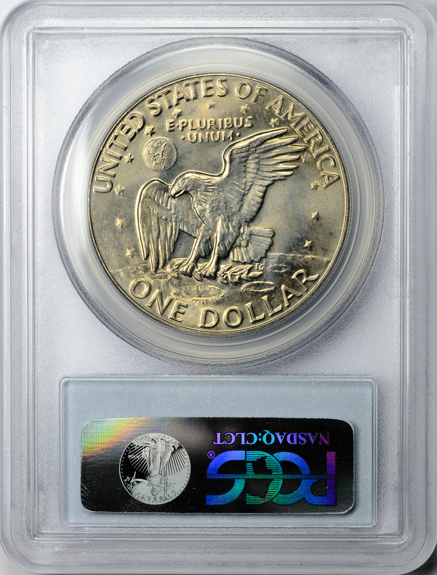 1977 D $1 DOLLAR - EISENHOWER CLAD PCGS MS65+ 26504388 CAC Rev Slab.jpg