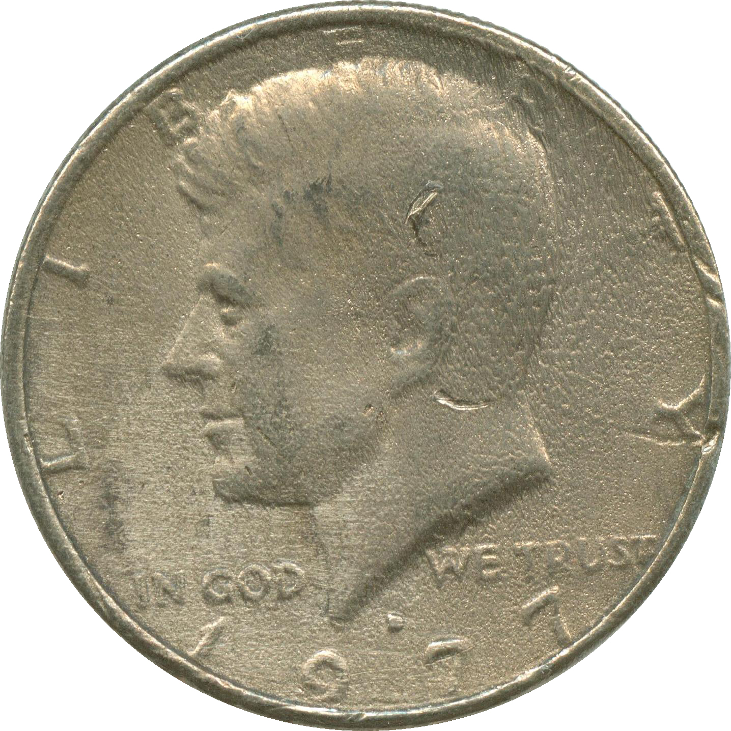 1977-D Kennedy Unusual Coin Obv.jpg