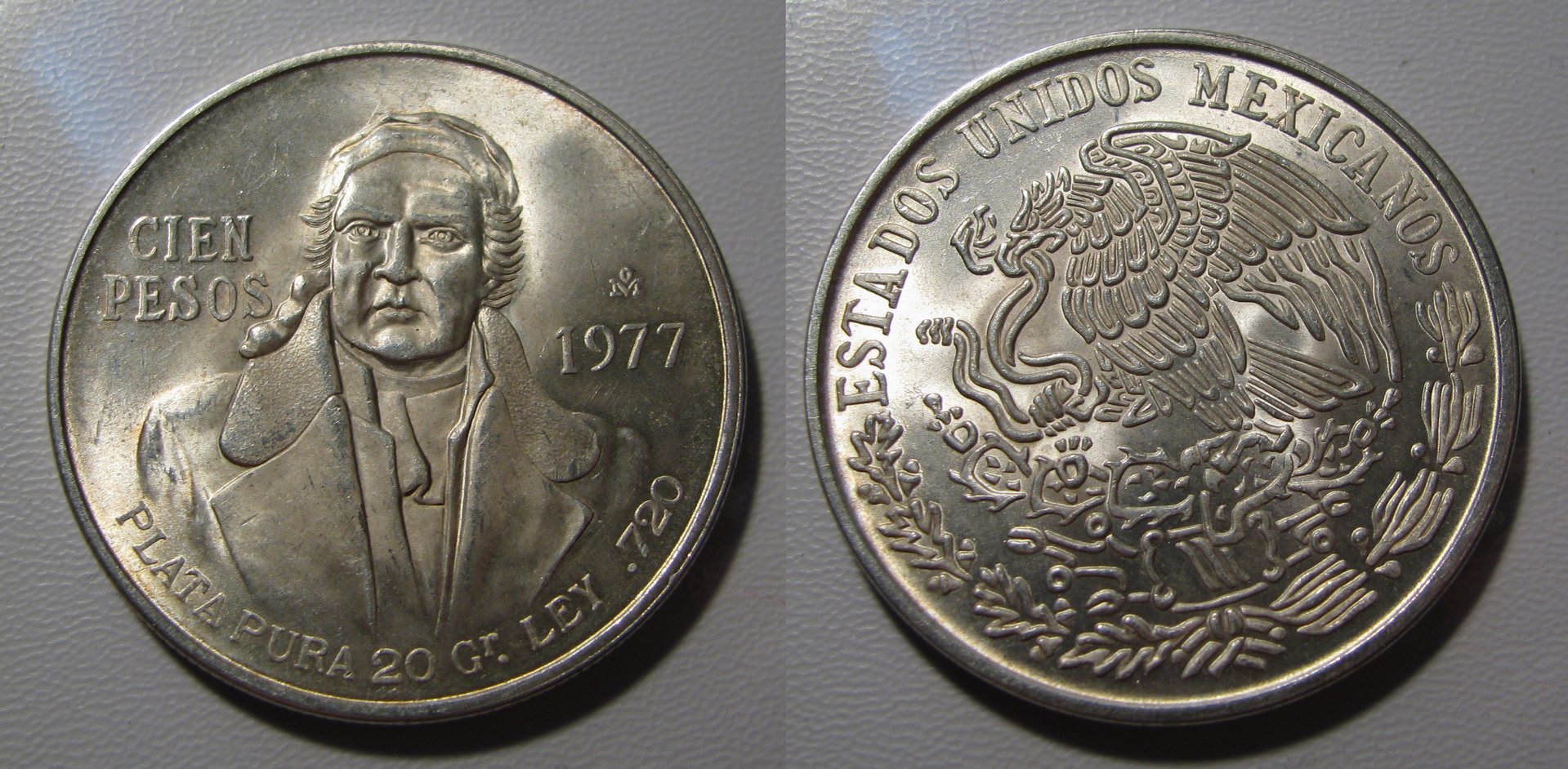 1977 Mexico 100 Pesos.jpg