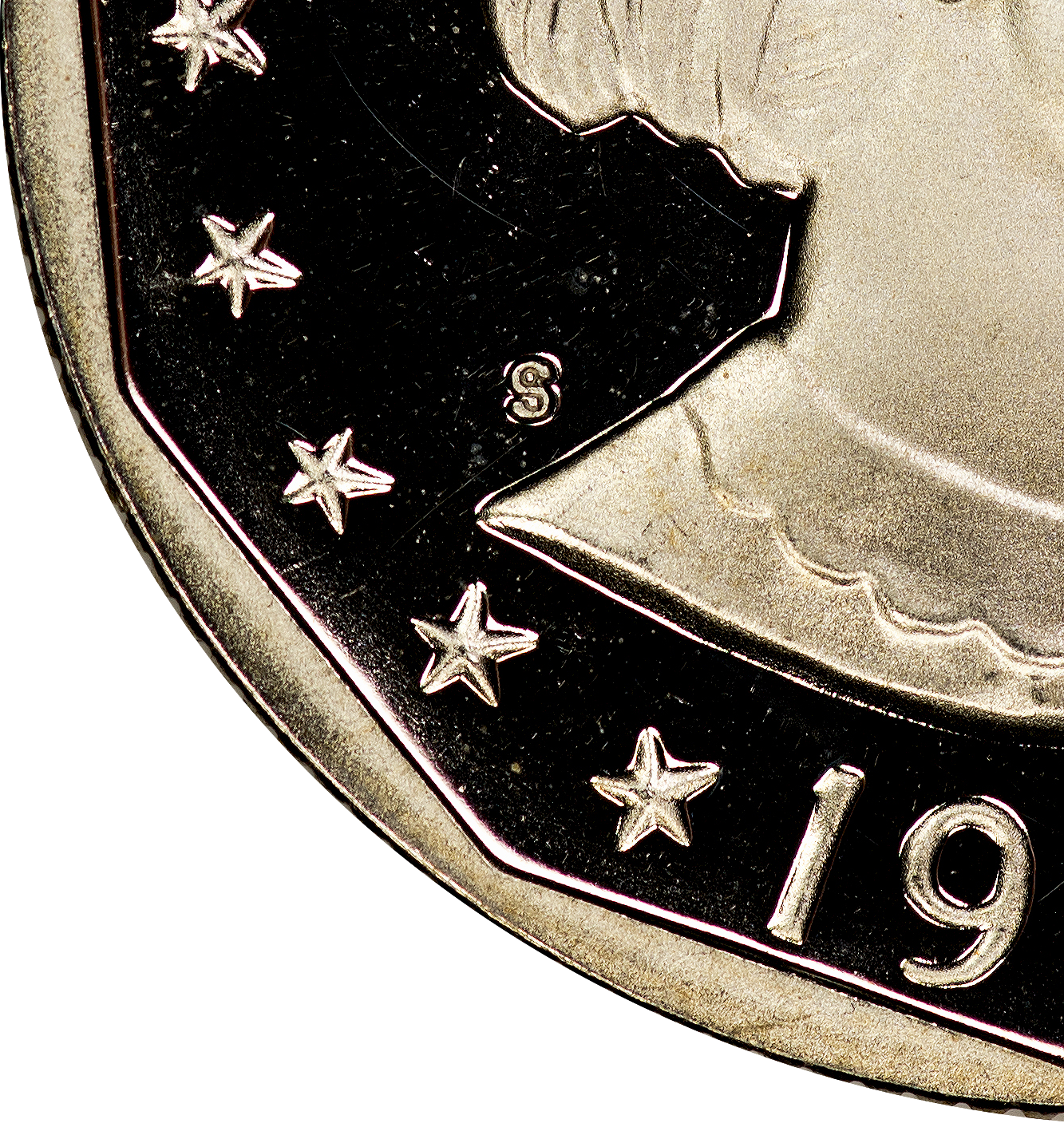 1979 S Proof SBA Dollar (Type 1) - MM.png