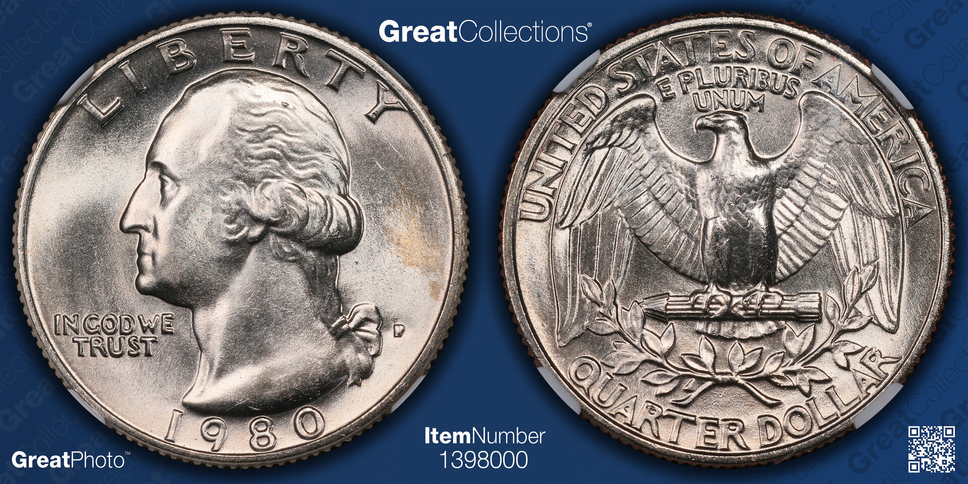 1980 P 25C QUARTER DOLLAR - WASHINGTON CLAD NGC MS67 6070169-006 GC Great Photo.jpg