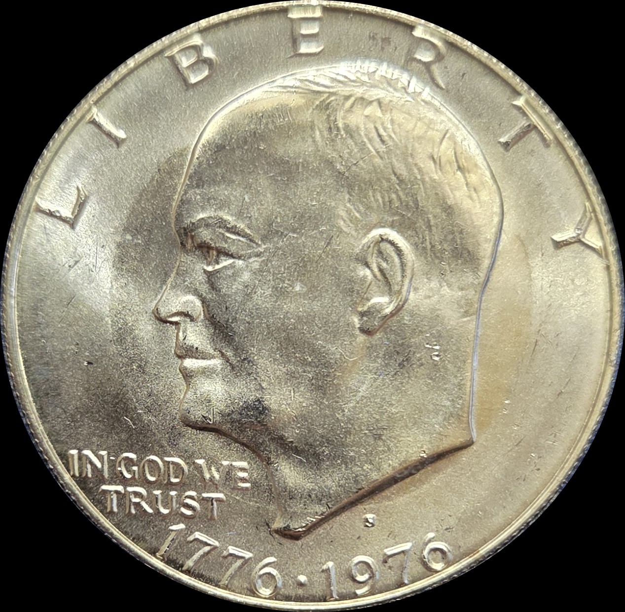 1981 Reagan struck on Ike B1.jpg