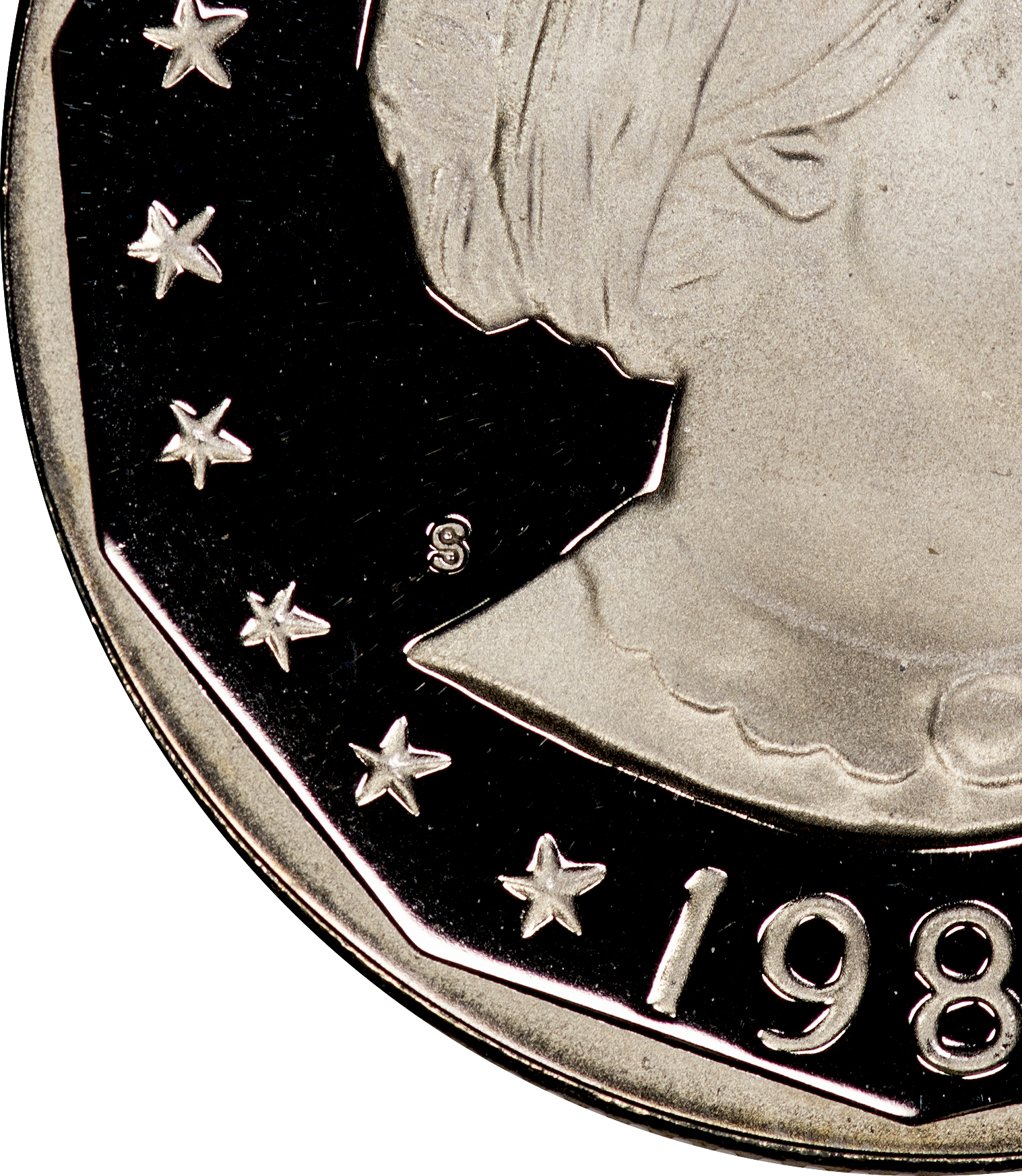 1981 S Proof SBA Dollar (Type 2) - MM.png