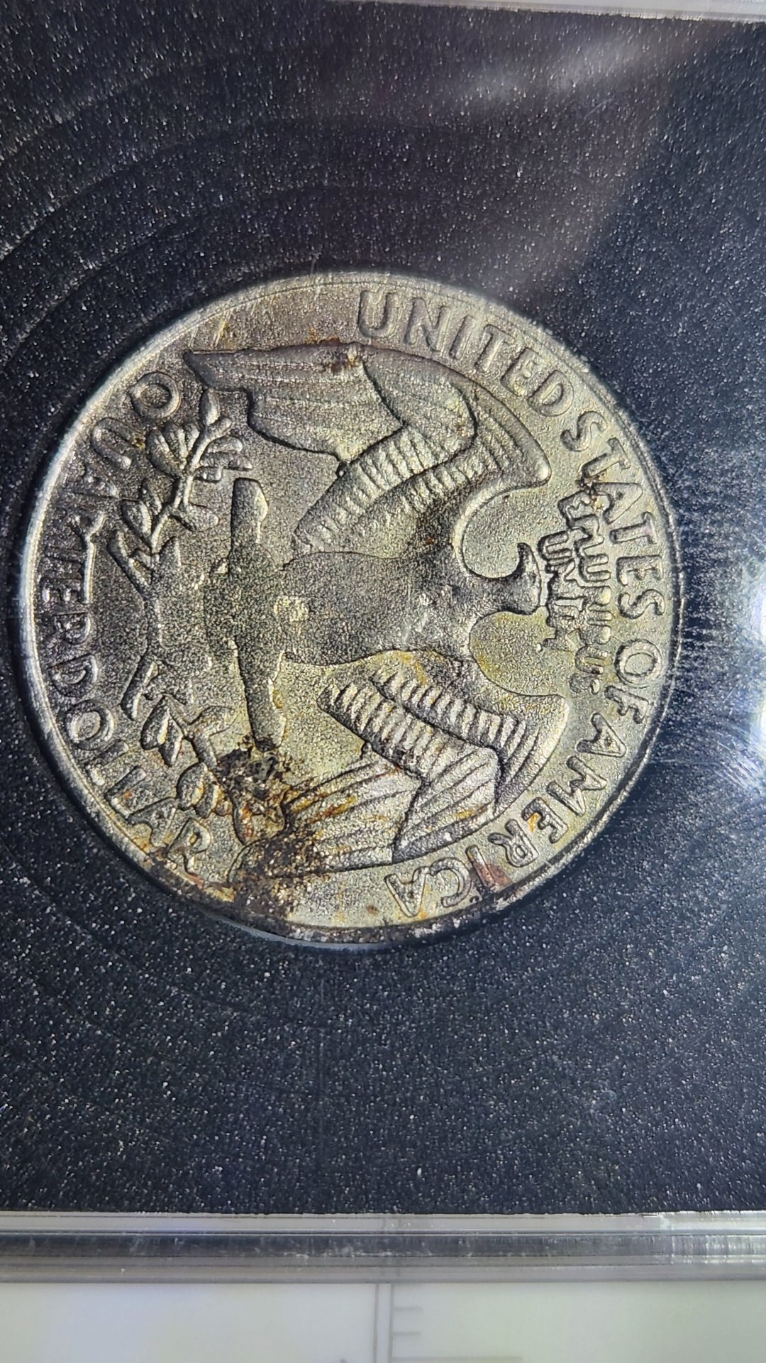 1982 Clad Quarter No edge and Leafs dont reach Eagle Wings (Back).jpg