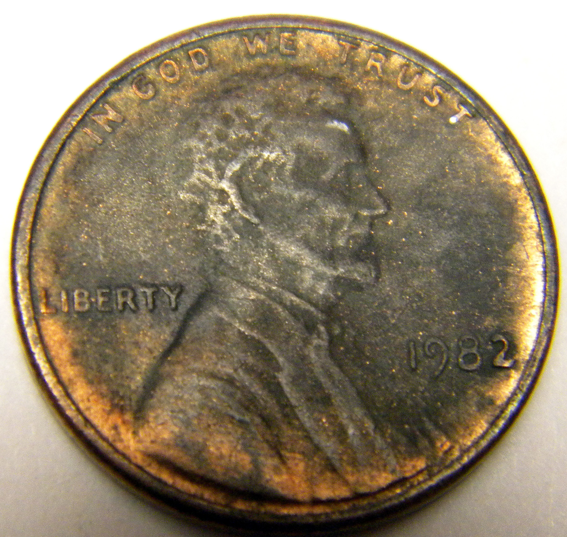 1982 Lincoln Zinc Penny(Large Date) Obverse.jpg