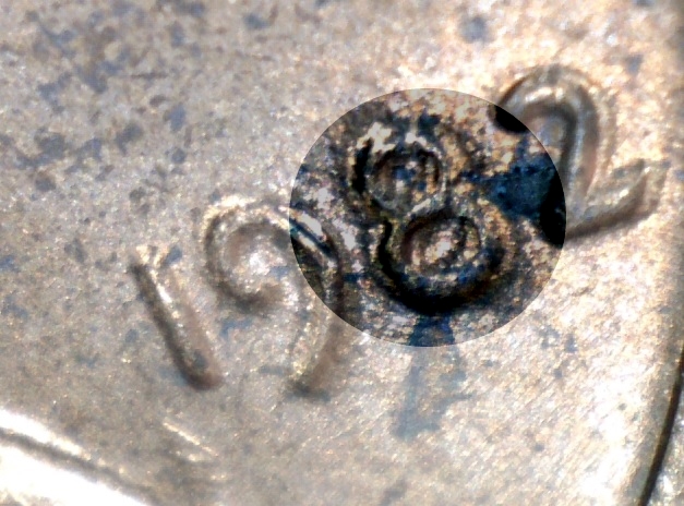 1982-P under date closeup - paint zoom.jpg