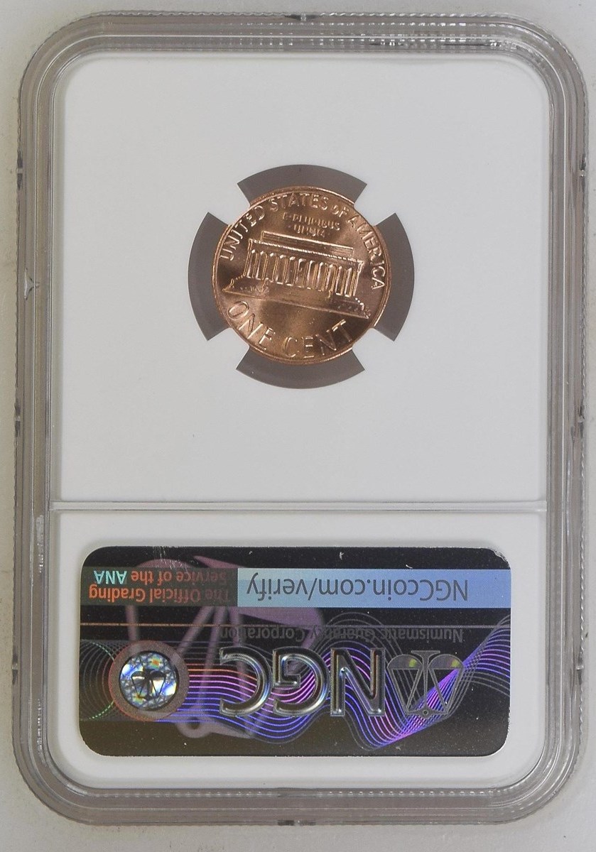 1982D 1C Zinc MS67 RD NGC 6794515-004 Slab Reverse.jpg