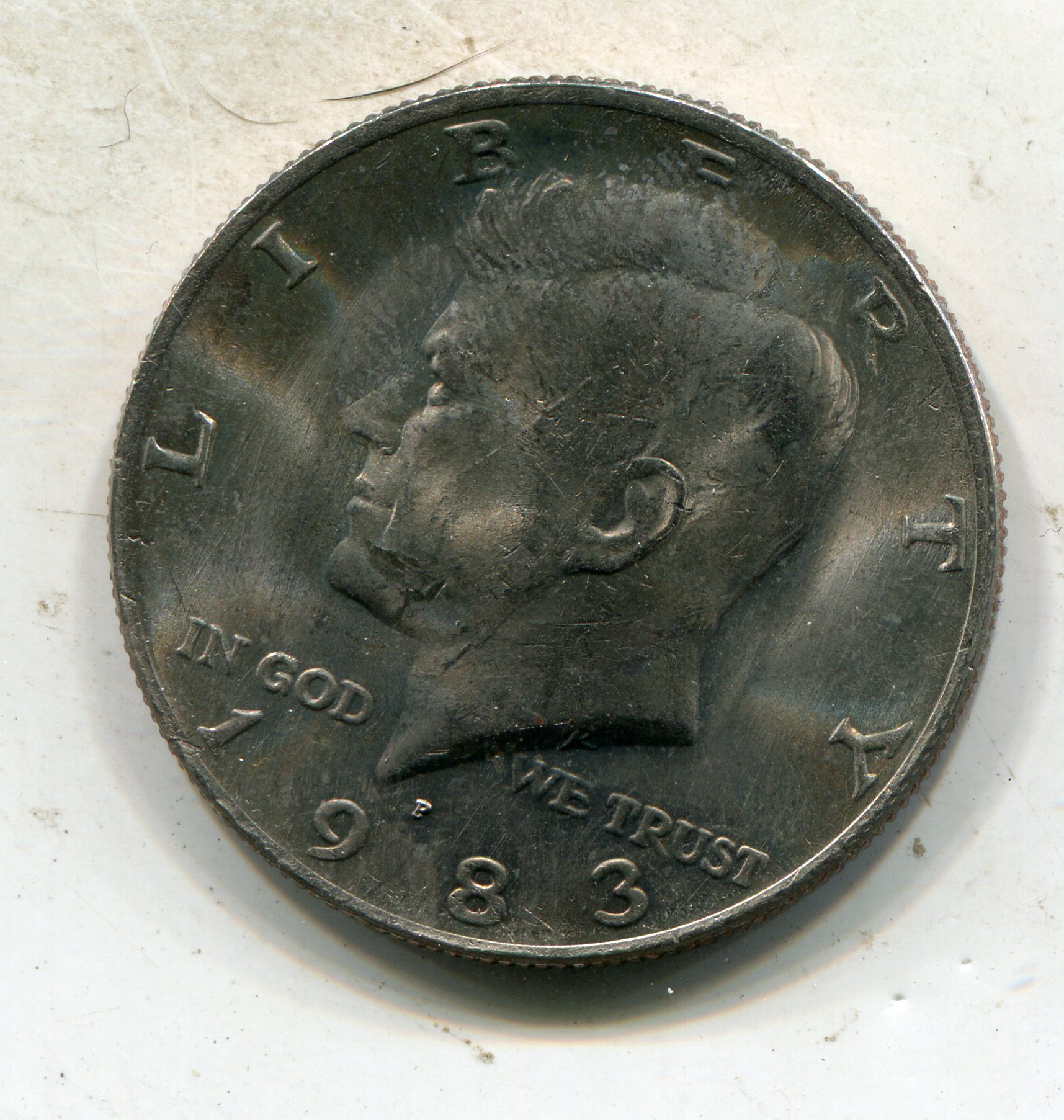 1983 P kennedy Half error.jpg