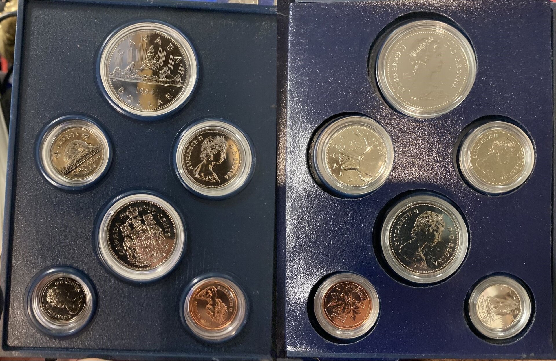 1984 Canada Royal Mint - Prf Set 1984 6 Coins - Cents & $  $12.28 + $6.10  194262129446 rfpawn r.jpg