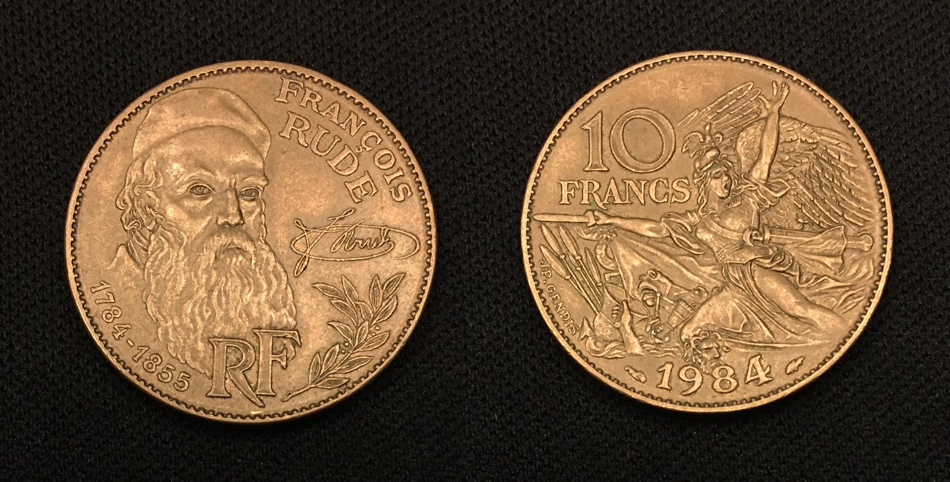 1984 CE 10 Francs François Rude Combined.jpg