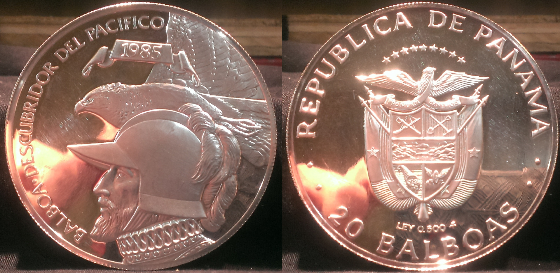 1985 Panama 20 Balboas.png