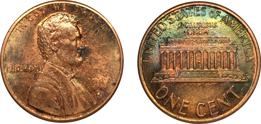 1987-D USA 1 cent (toned).png