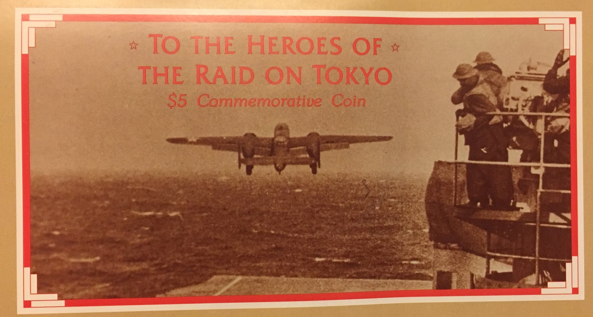 1992 CE 5 Dollars To the Heroes of the Raid on Tokyo Set 1.jpg