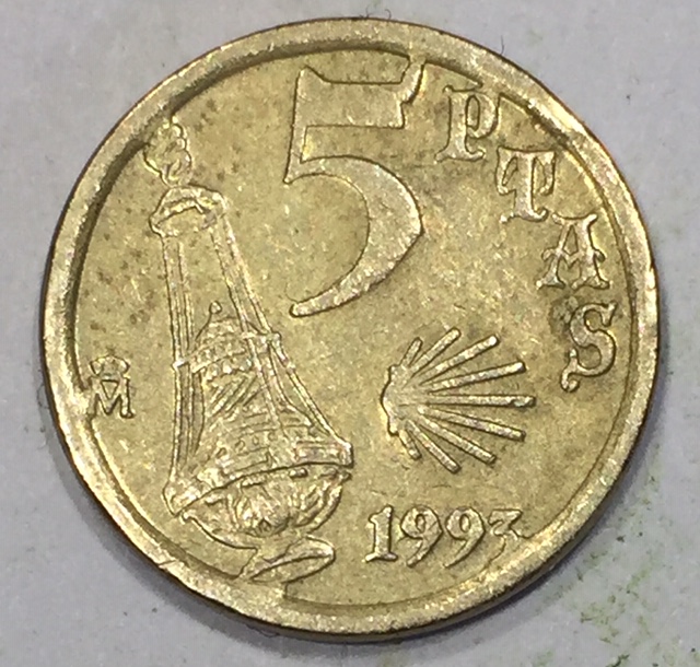 1993 5 Pecetas error.jpg