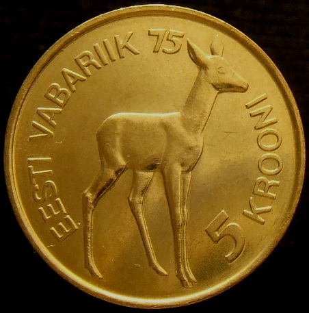1993 Estonia 5 Krooni.JPG