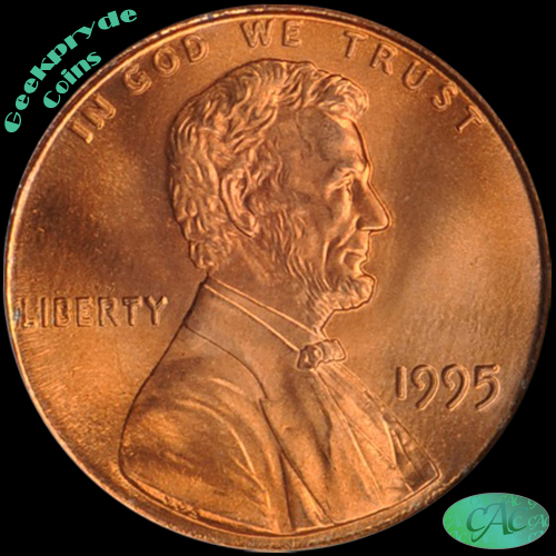 1995 1C CENT - LINCOLN, MEMORIAL REVERSE DDO PCGS MS66RED 4212722 CAC gold Obv Closeup.jpg