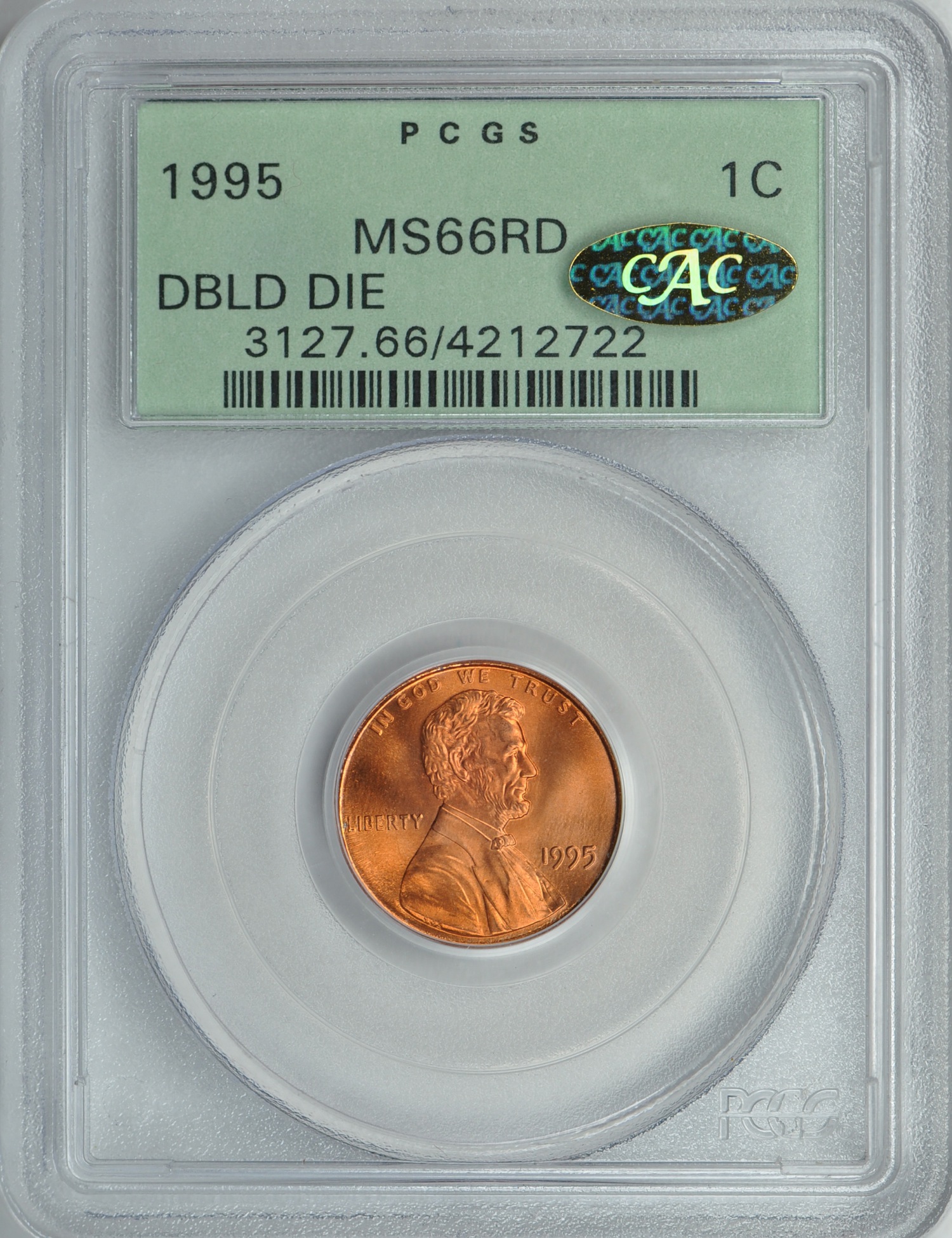 1995 1c Obv Slab MS66RD CAC Doubled Die.jpg