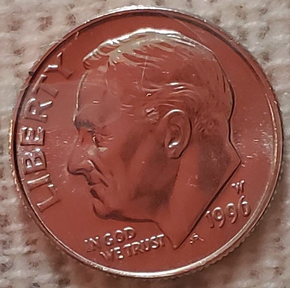 1996-US Uncirculated Set Anniversary Dime - W mint obv - Crop.jpg