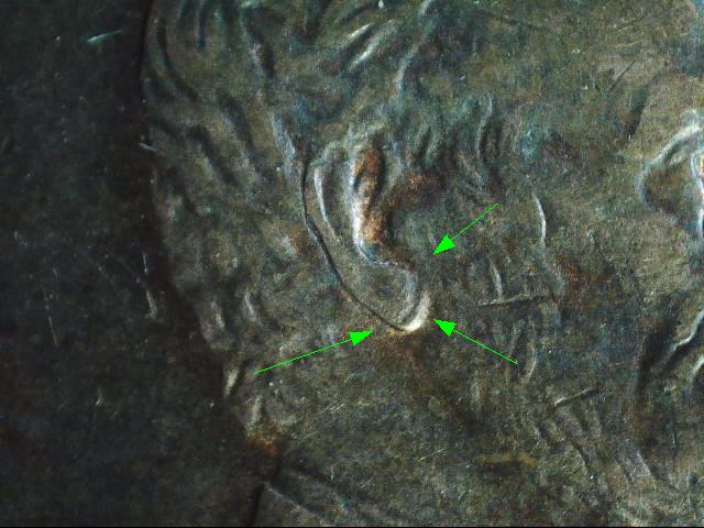 1997 Lincoln cent Doubled Ear obv1.jpg