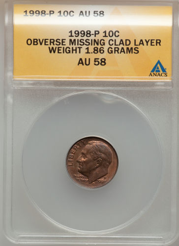 1998-P Roosevelt Missing Clad Obverse.jpg