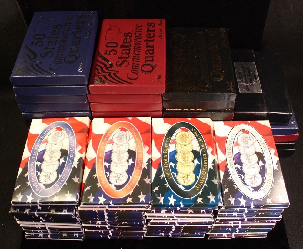 1999-2008 US 50 State Quarters Sets - Big Lot - 360 Coins 01.JPG