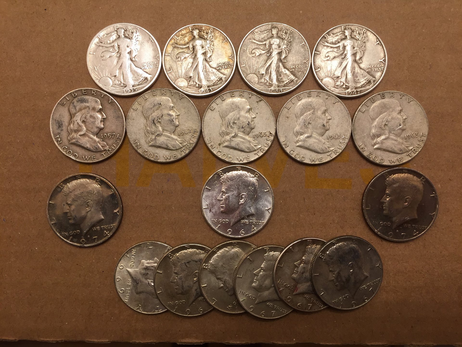 19MAR Half Dollar Finds.JPG