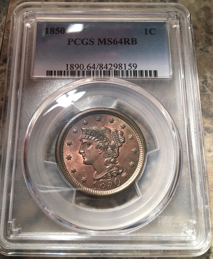 1c 1850 MS64RB PCGS Obv Slab.jpg