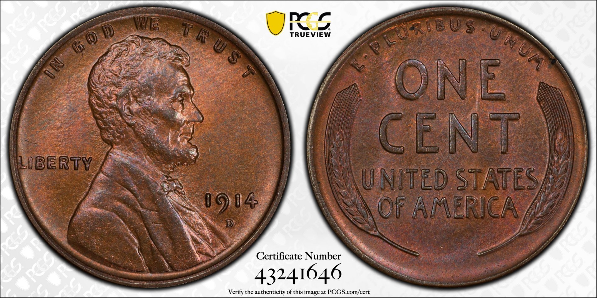 1c 1914-D MS65BN PCGS CAC Trueview 43241646.jpg